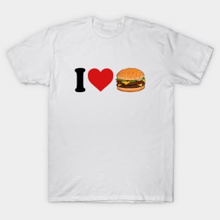 I Love Cheeseburger T T-Shirt